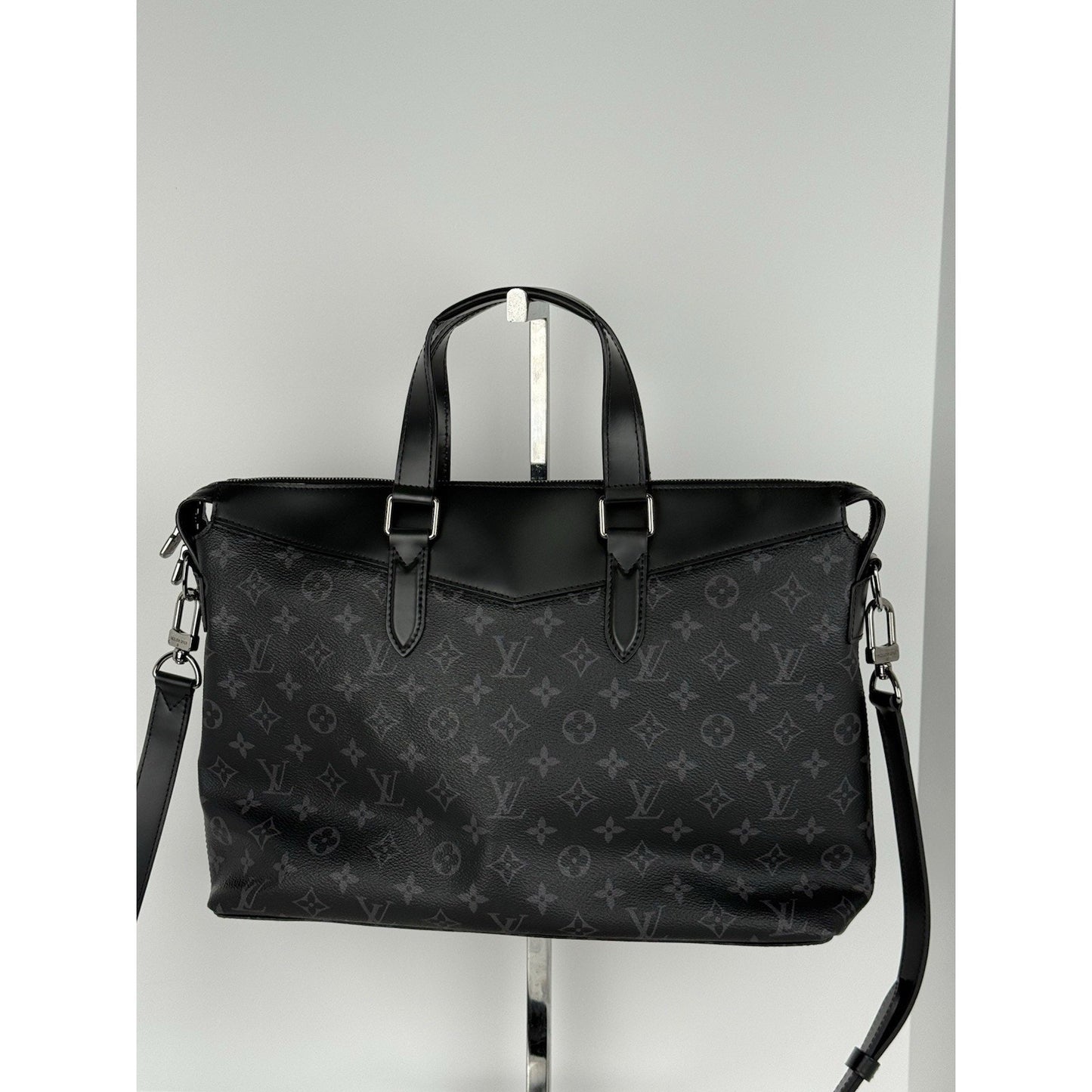 Louis Vuitton Explorer Briefcase Monogram Eclipse Canvas