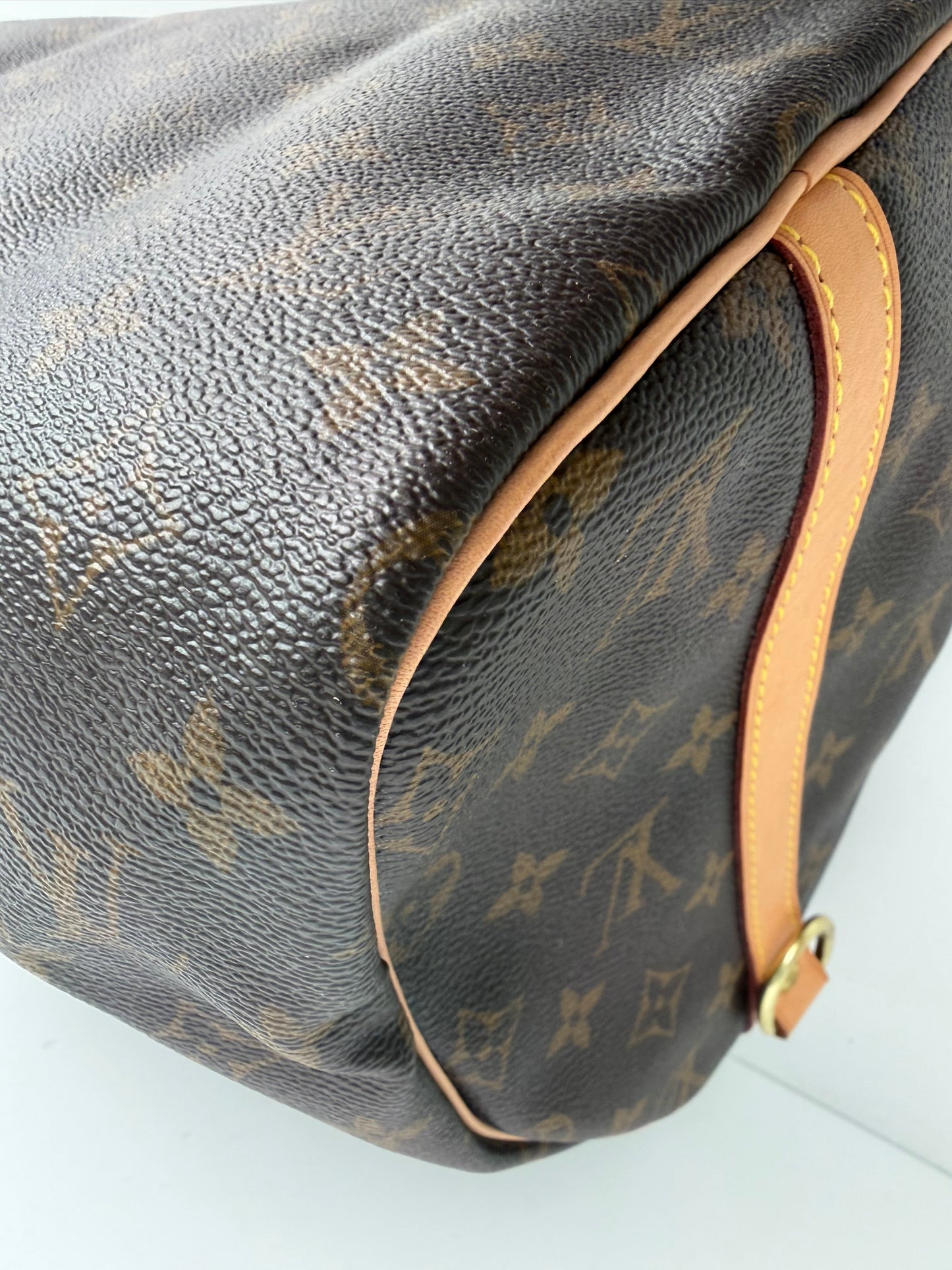 Louis Vuitton Monogram Speedy 30 Bag in Brown LV Monogram Coated Canvas 2019 C-9