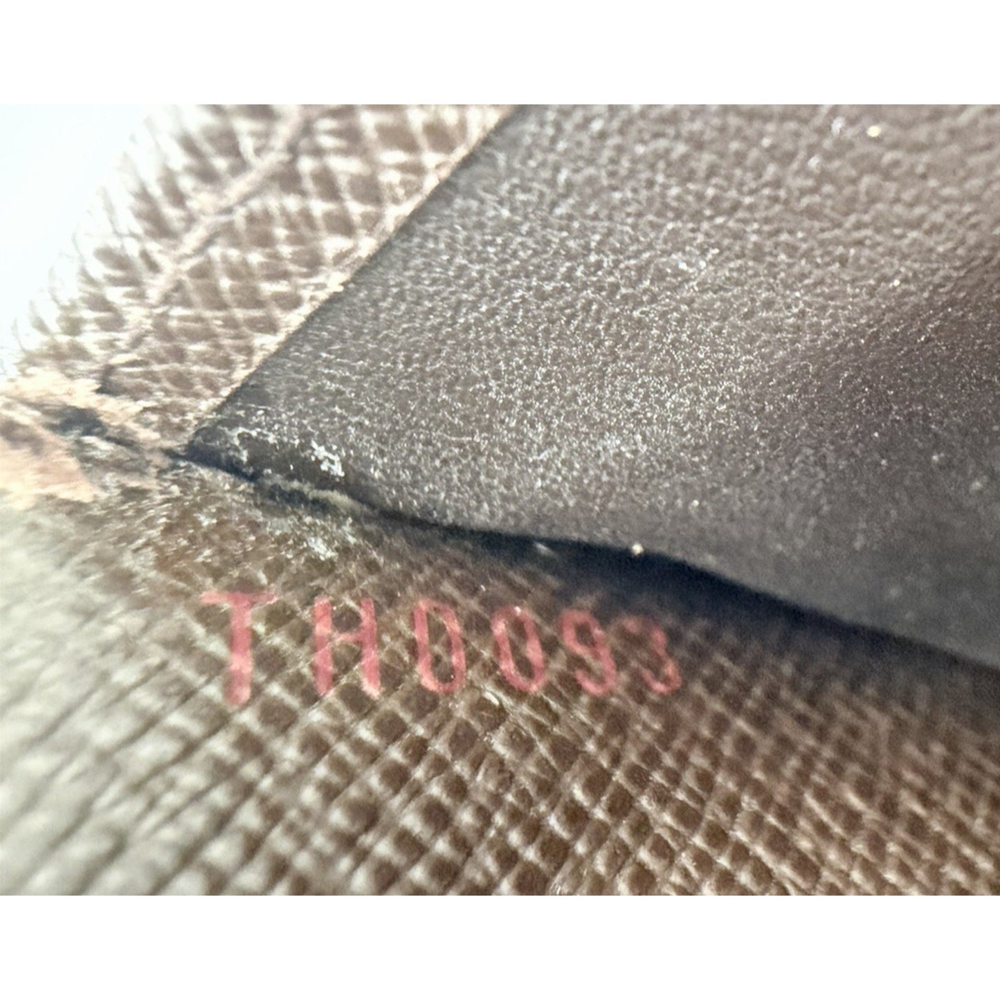 Louis Vuitton Sarah Wallet in Damier Ebene Coated Canvas 2003