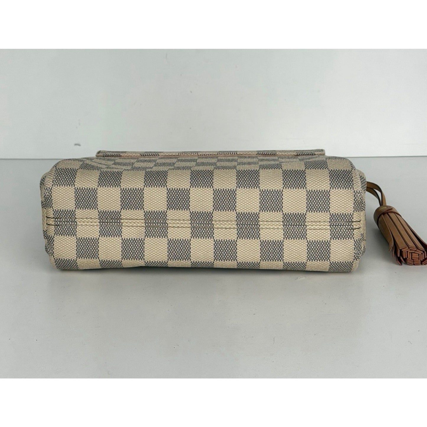 Louis Vuitton Croisette Shoulder Bag in Damier Azur Coated Canvas 2016 S-03