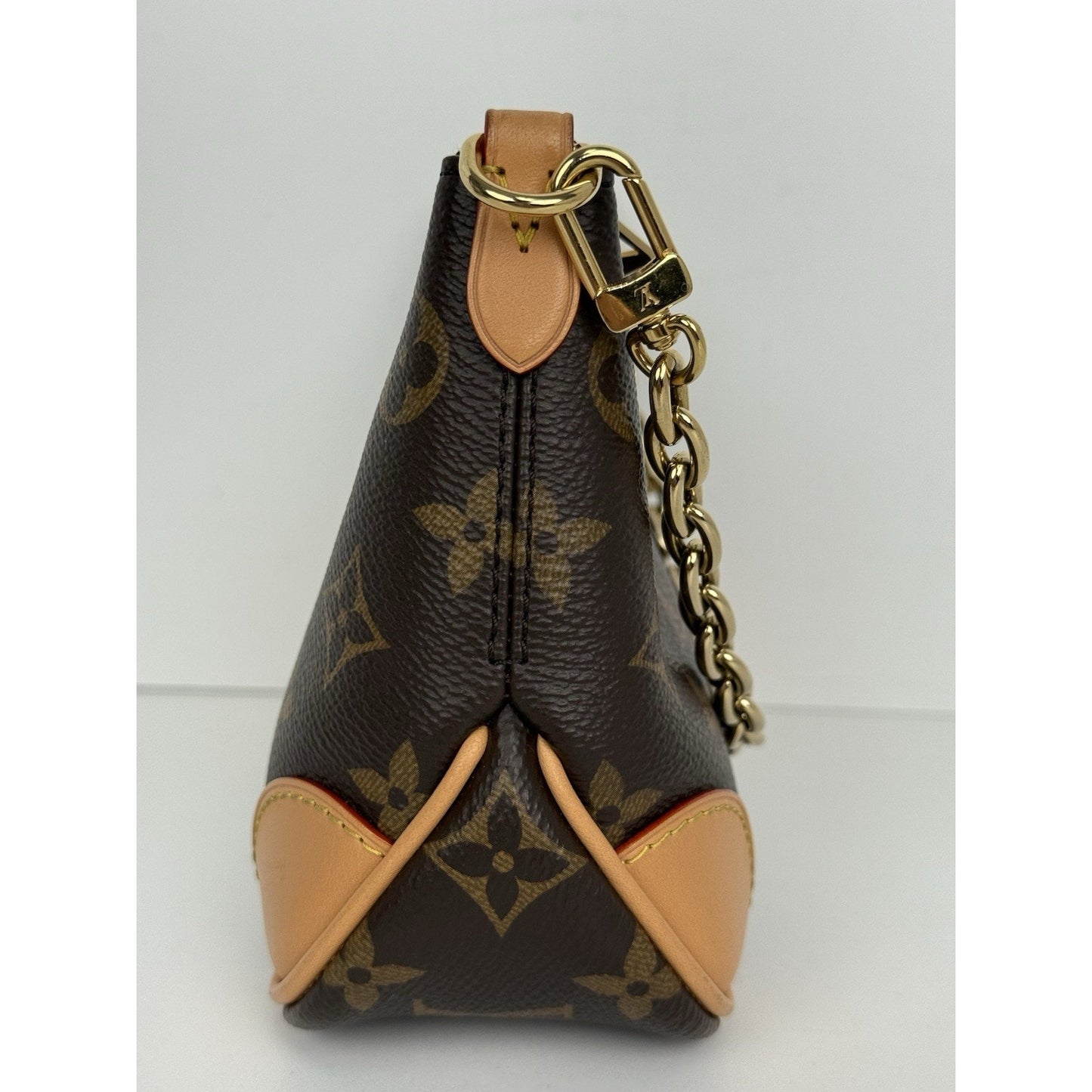 Louis Vuitton Nano Boulogne Shoulder Bag with Gold Hardware