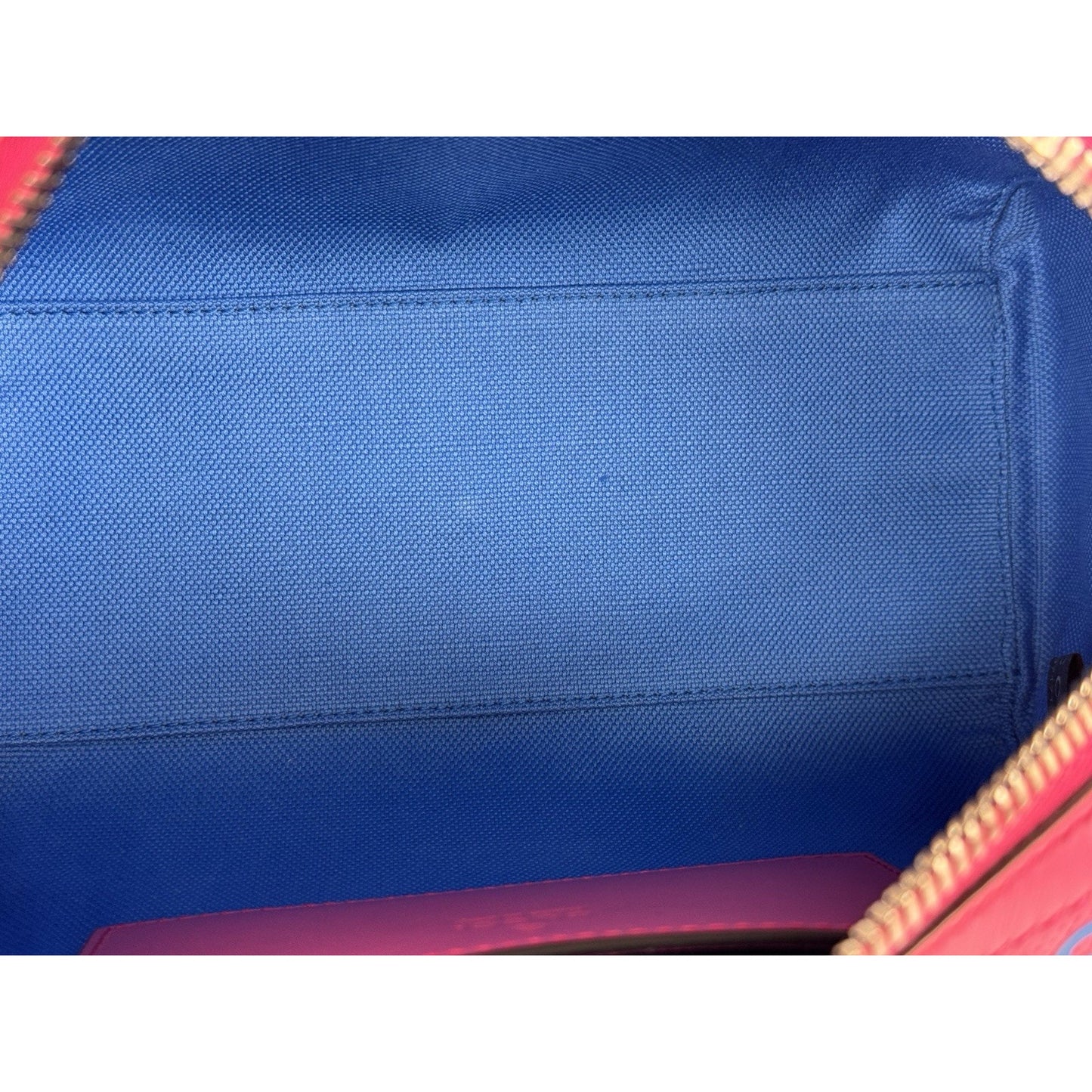 Gucci GG Tennis Perforated Leather Mini Duffle Bag Modern Pink and Blue C-1