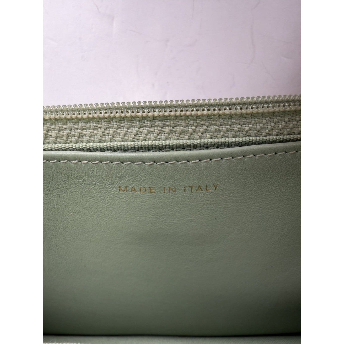 Chanel 19 Wallet on Chain Bag in Mint Green Quilted Lambskin Leather NFC B7