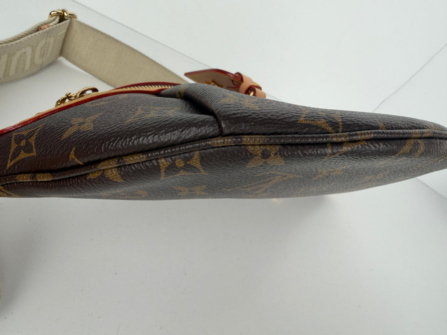 Louis Vuitton High Rise Bumbag in Monogram Coated Canvas NFC