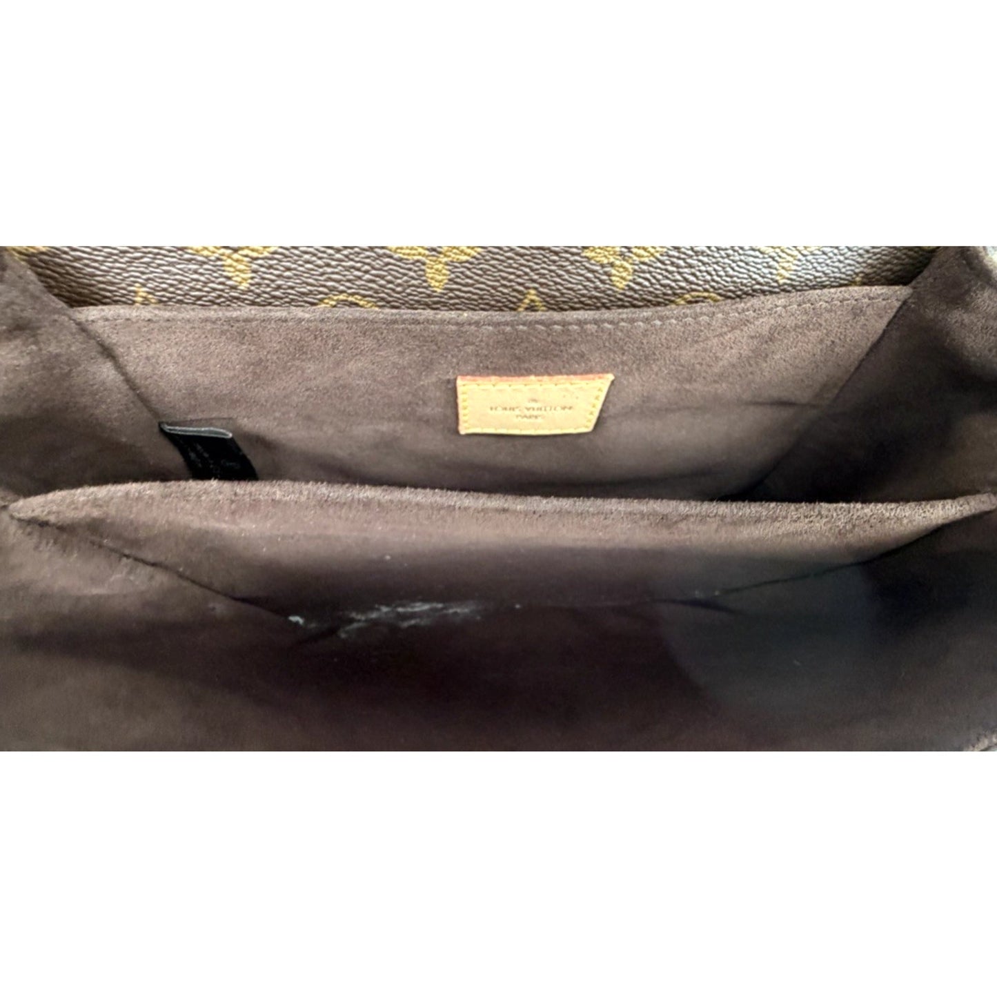 Louis Vuitton Pochette Metis MM Bag in Brown Monogram Coated Canvas NFC E-1