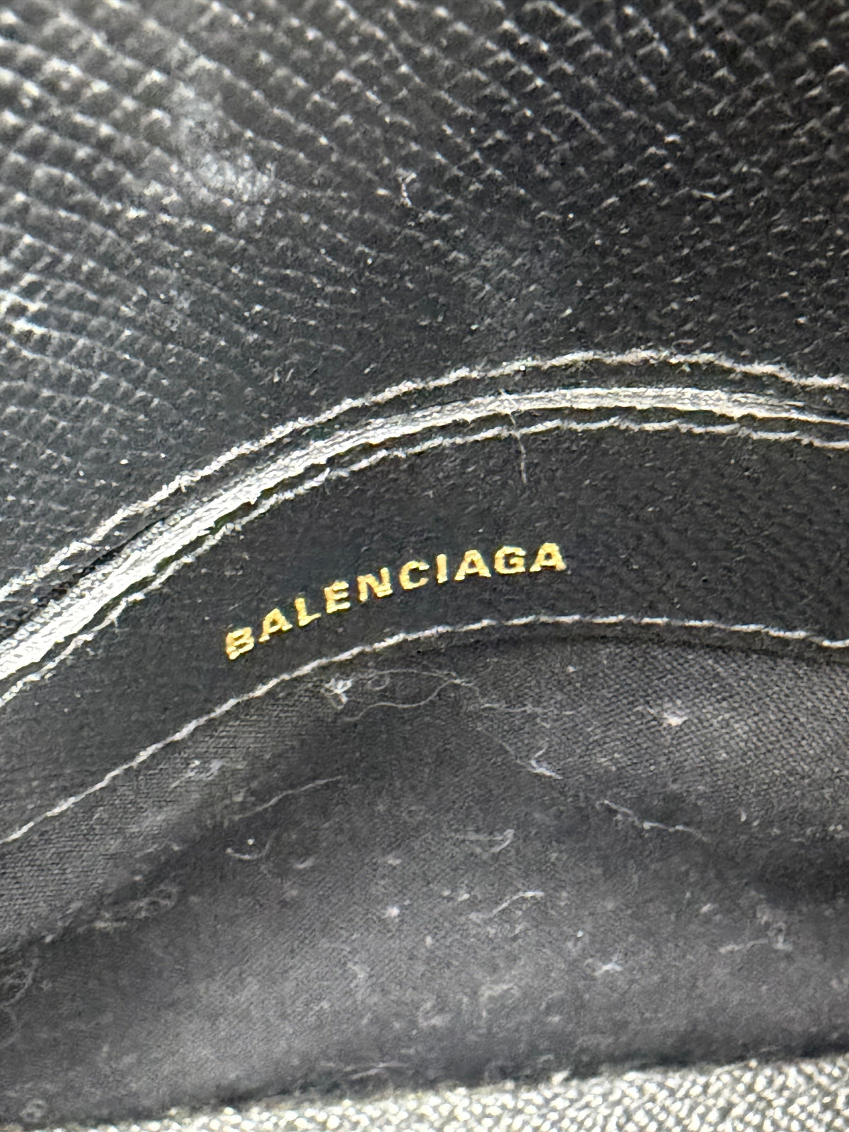 Balenciaga XXS Ville Crossbody Bag in Black Grained Calfskin YS11