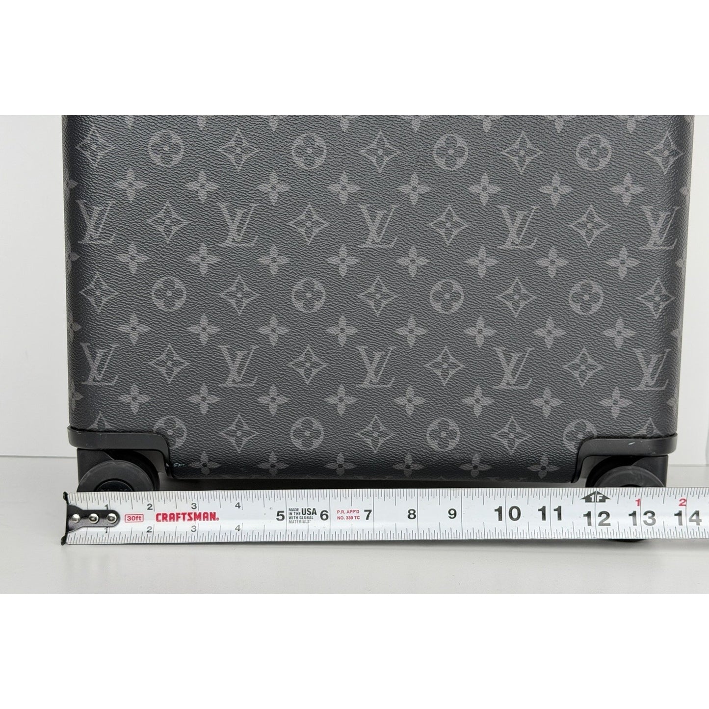 Louis Vuitton Horizon 50 Suitcase in Monogram Eclipse Canvas Microchipped