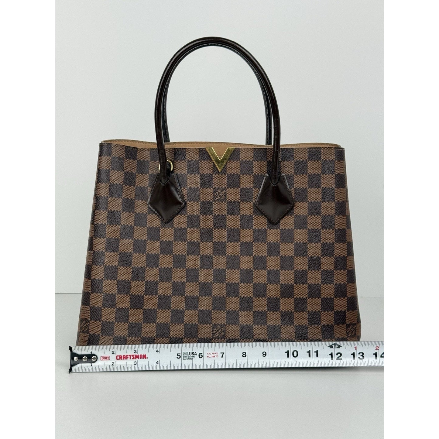 Louis Vuitton Kensington Damier Ebene Women's Tote Bag