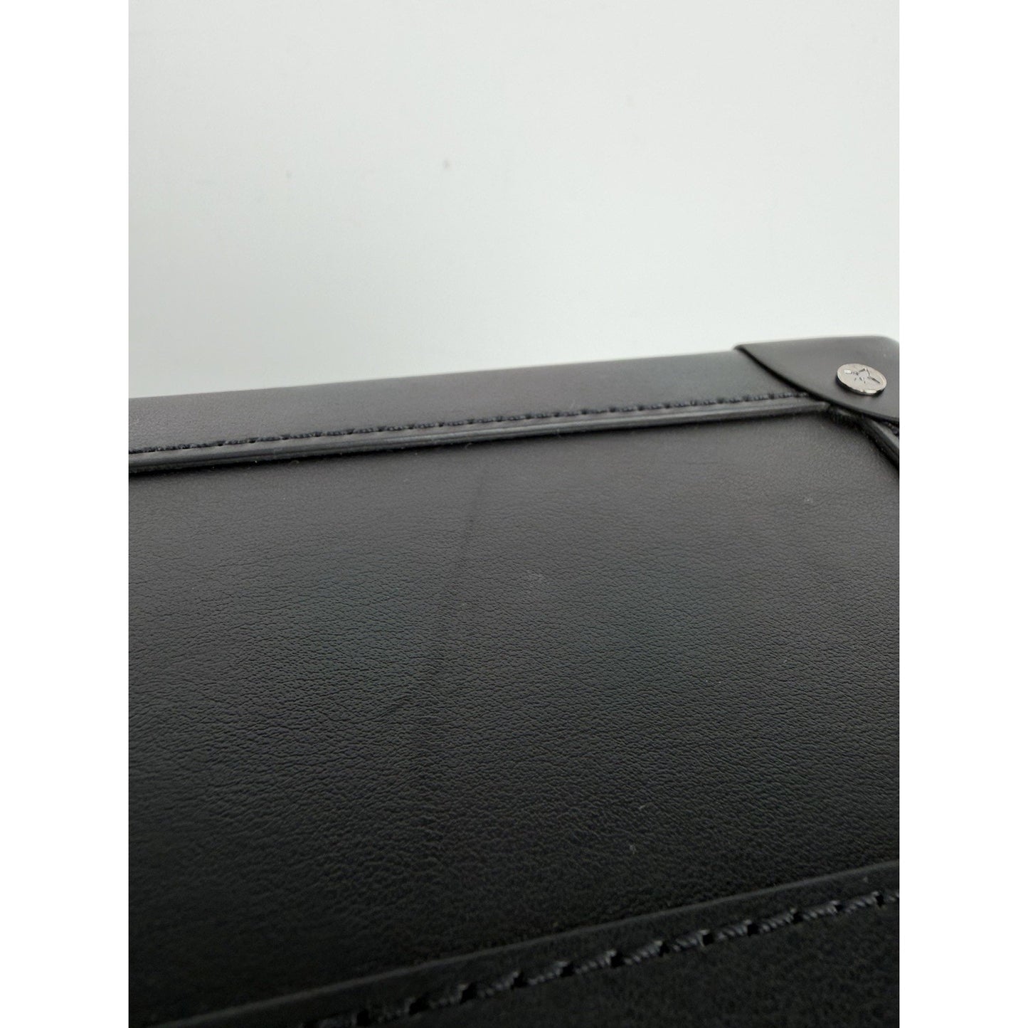 Louis Vuitton Soft Trunk Bag Black Monogram Embroidered Mesh Leather Trim2019 C5