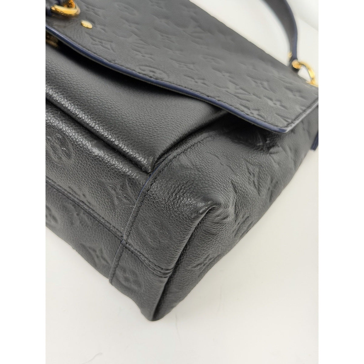 Louis Vuitton Blanche MM Top Handle Bag in Black Empreinte Leather 2018 E2