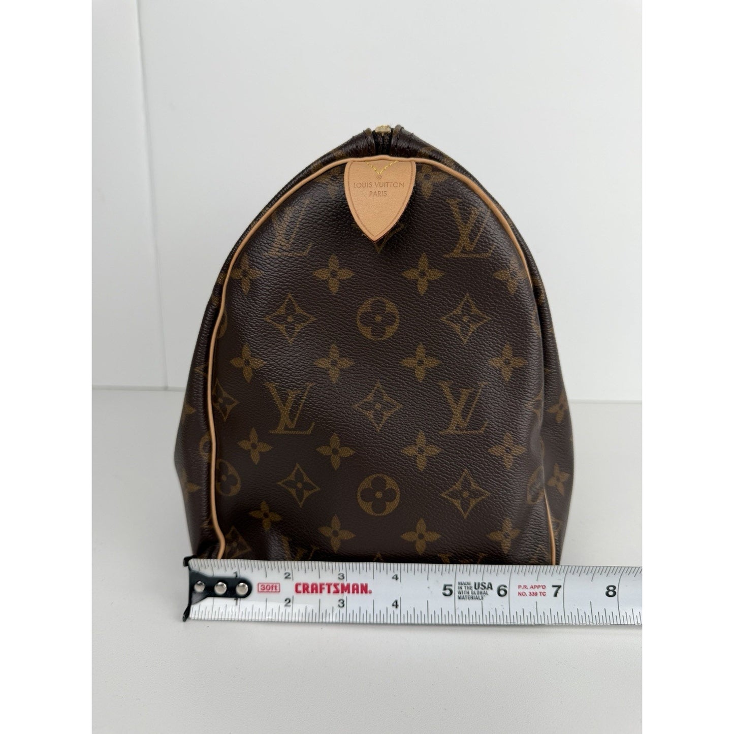 Louis Vuitton Speedy 30 Bag in LV Monogram Brown Coated Canvas NFC