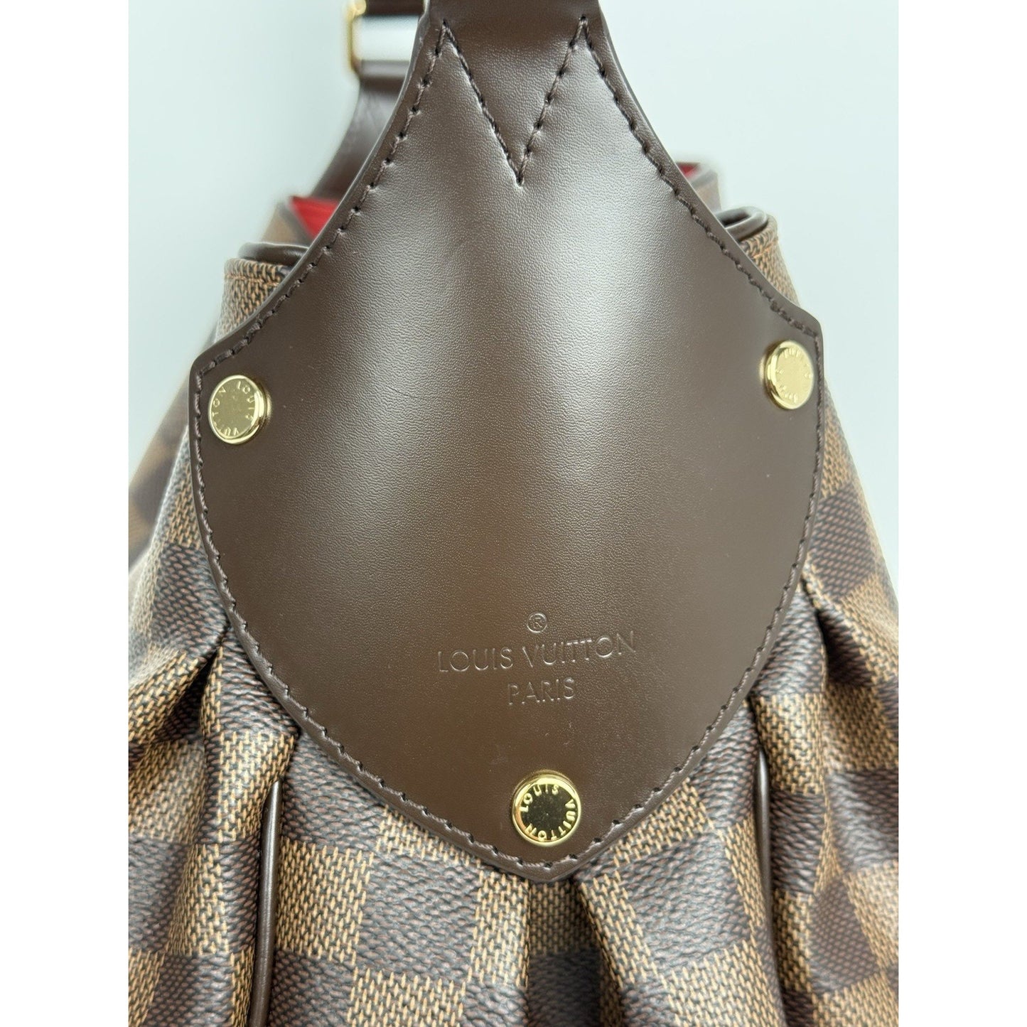 LOUIS VUITTON Damier Ebene Reggia Shoulder Bag