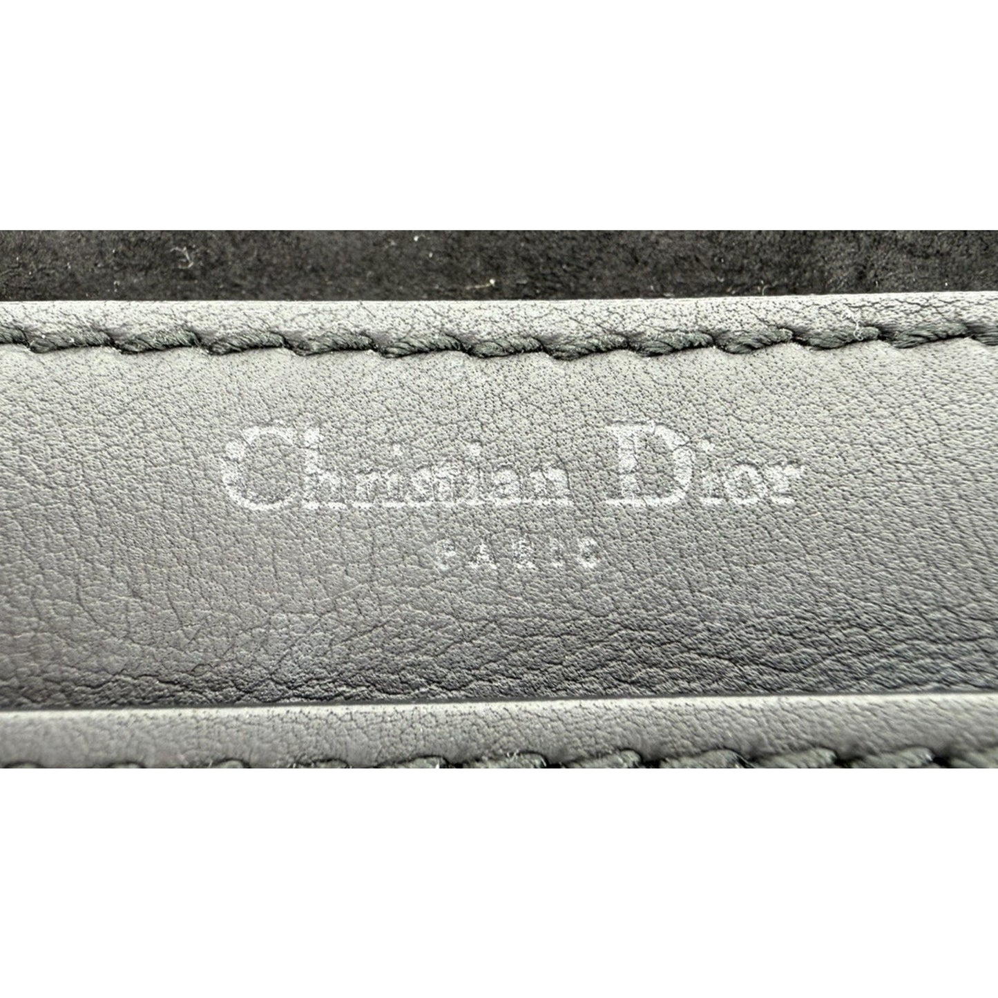 Christian Dior Ultra Matte Calfskin J'Adior Chain Flap Bag in Black
