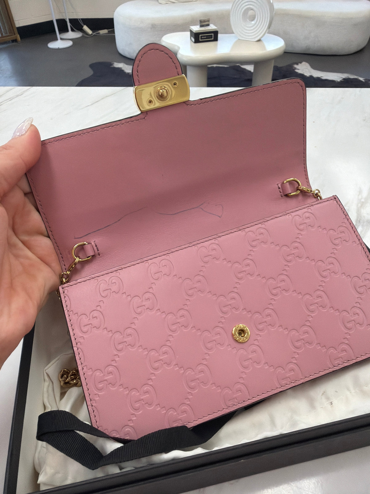 Gucci Pink WOC