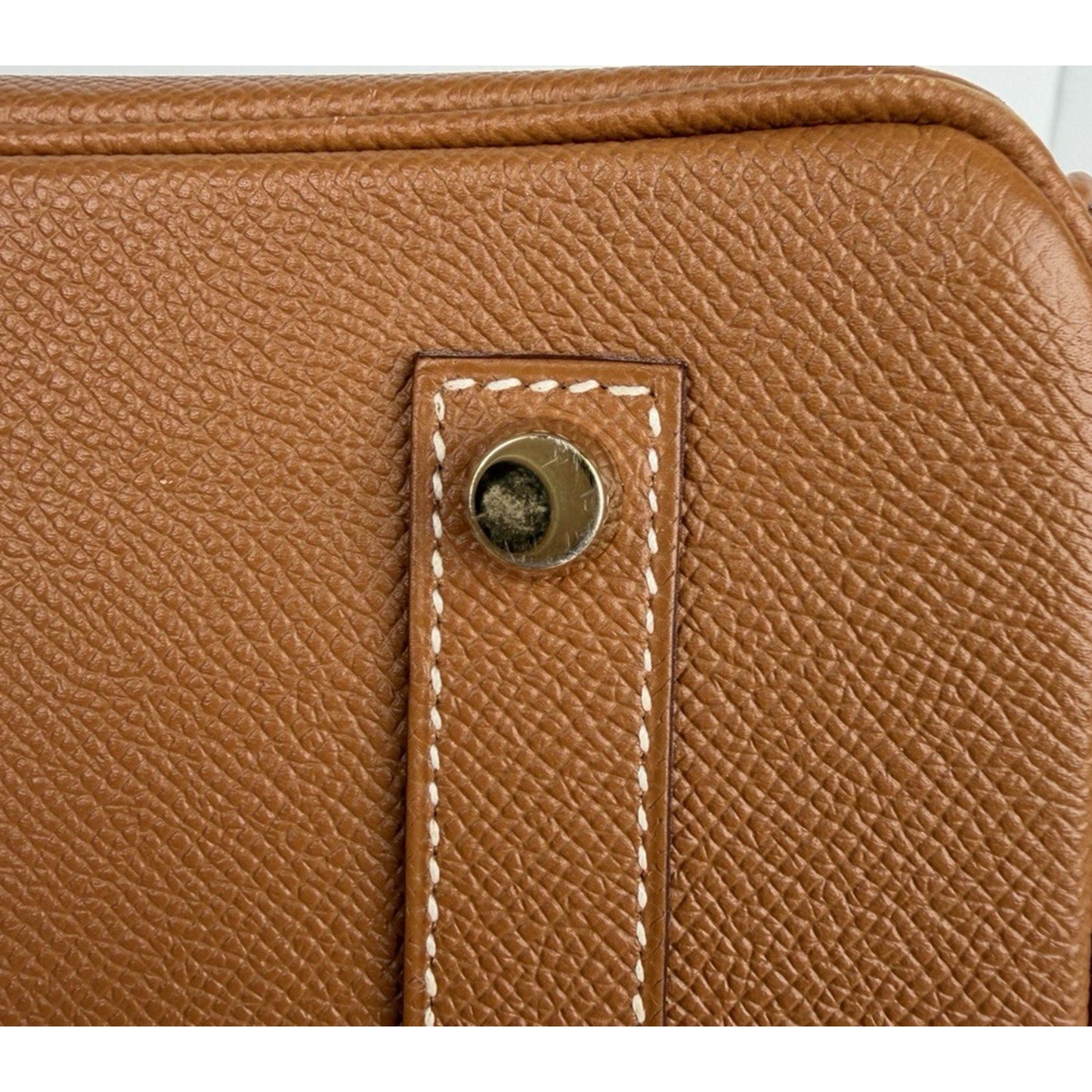 Hermes Birkin 35 in Gold Epsom Leather with Gold-Pleated Hardware 2017 S