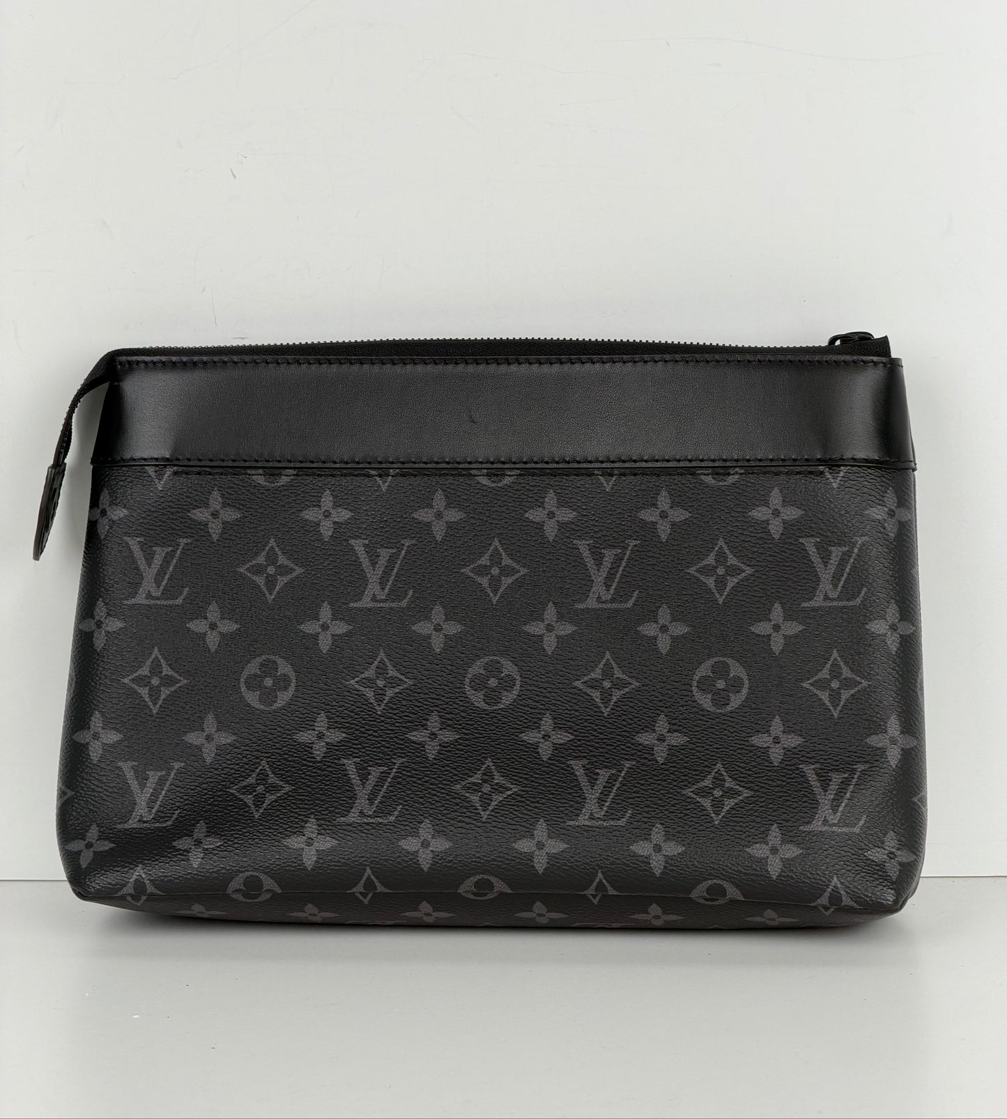 Louis Vuitton Voyage Souple Pochette Bag in LV Monogram Eclipse Canvas NFC YS-10