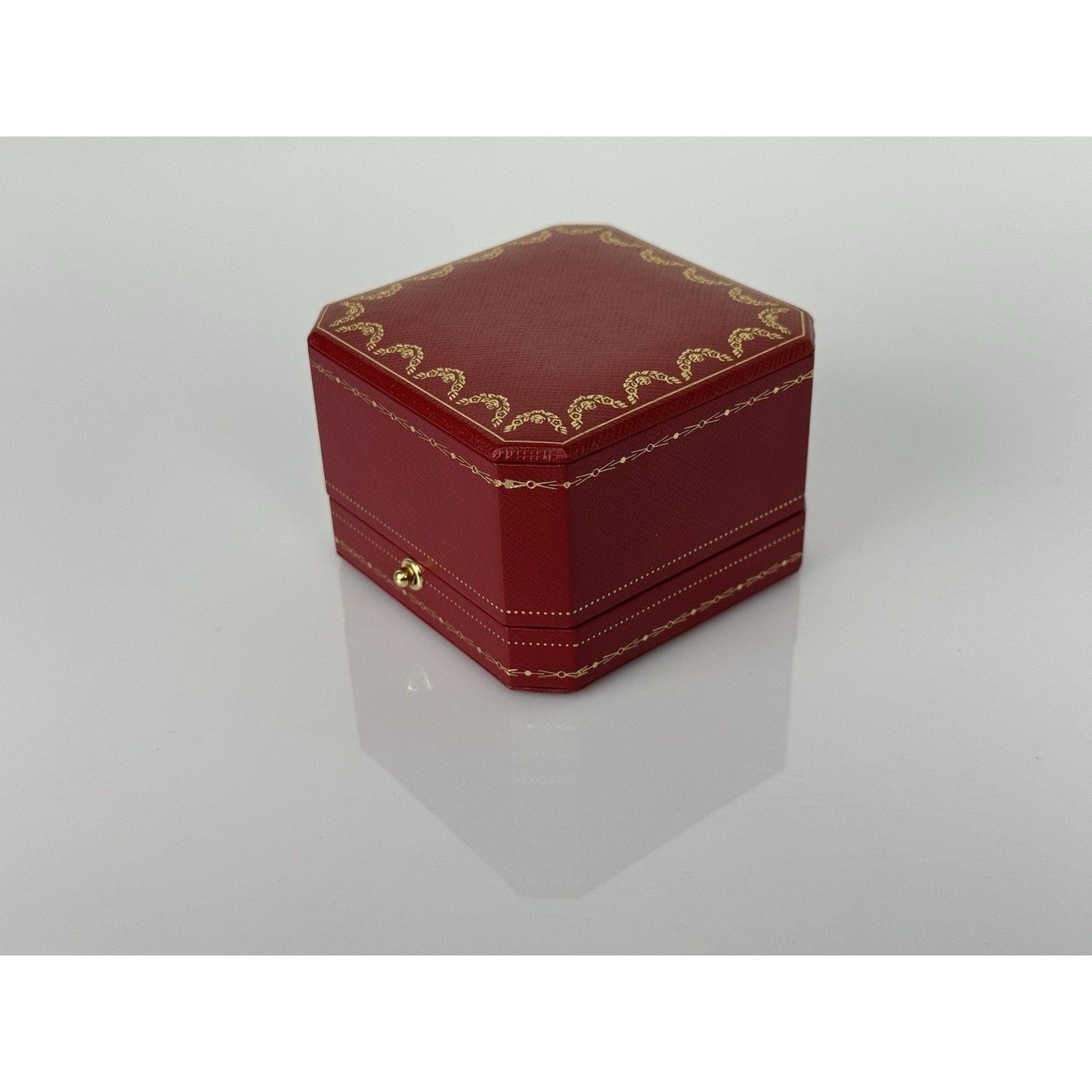 Cartier Love Classic 3-Diamond Band Ring in 18K Yellow Gold, Size 6