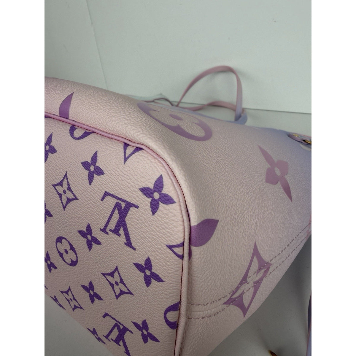 Louis Vuitton Spring in the City Neverfull Bag MM Sunrise Pastel Canvas NFC C5