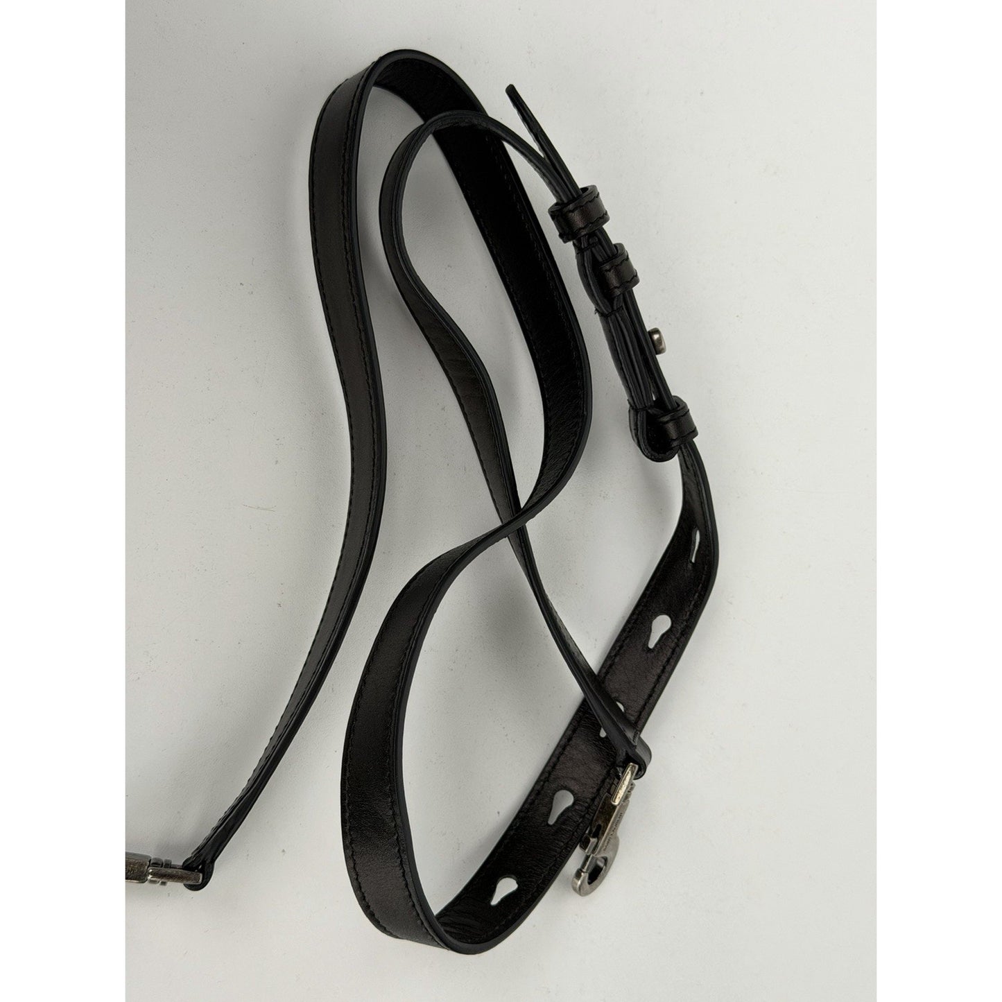 Saint Laurent Woven Sac de Jour Top Handle Bag Small in Black Leather S