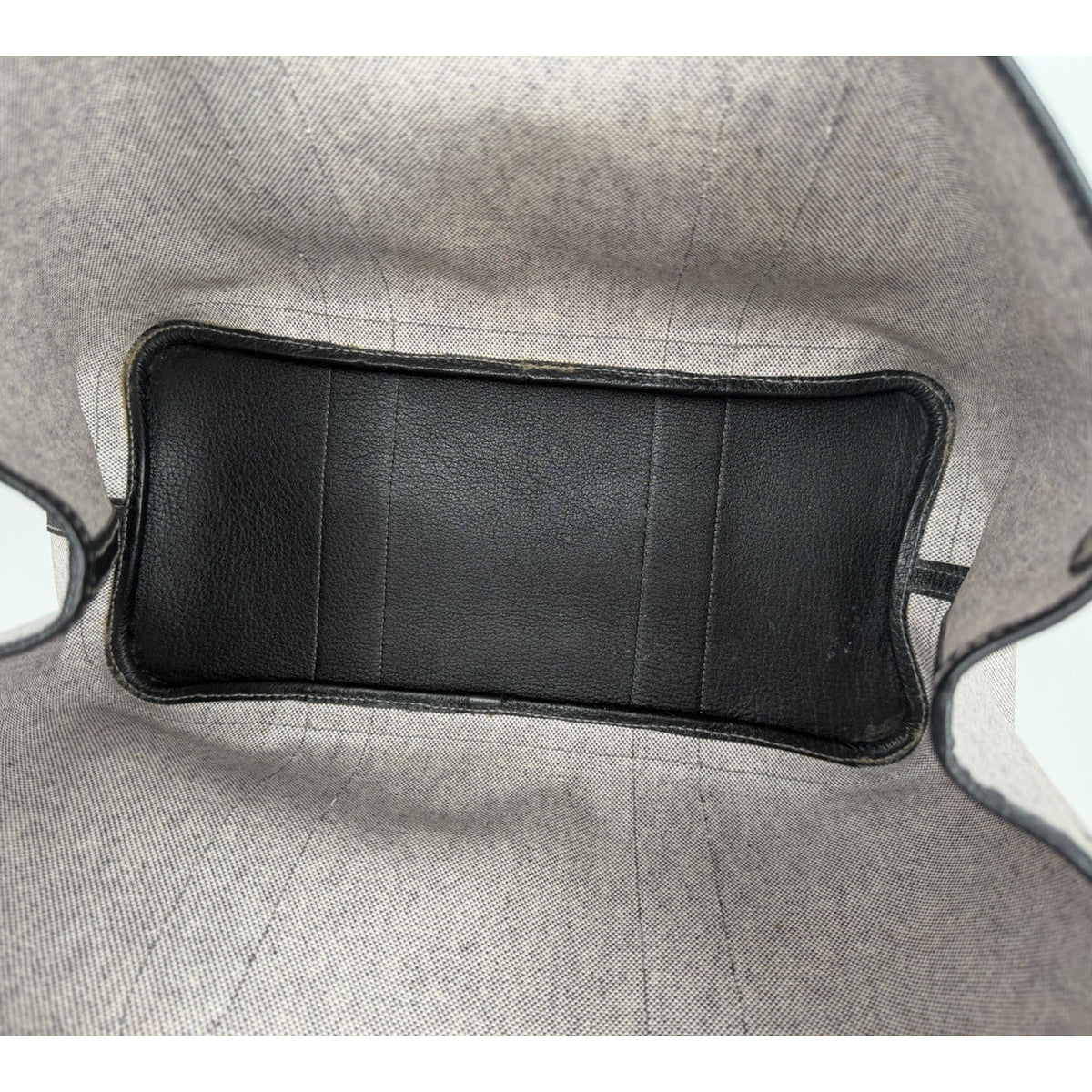Hermes Toile and Buffalo Leather Garden Party 36 Tote Bag B-9
