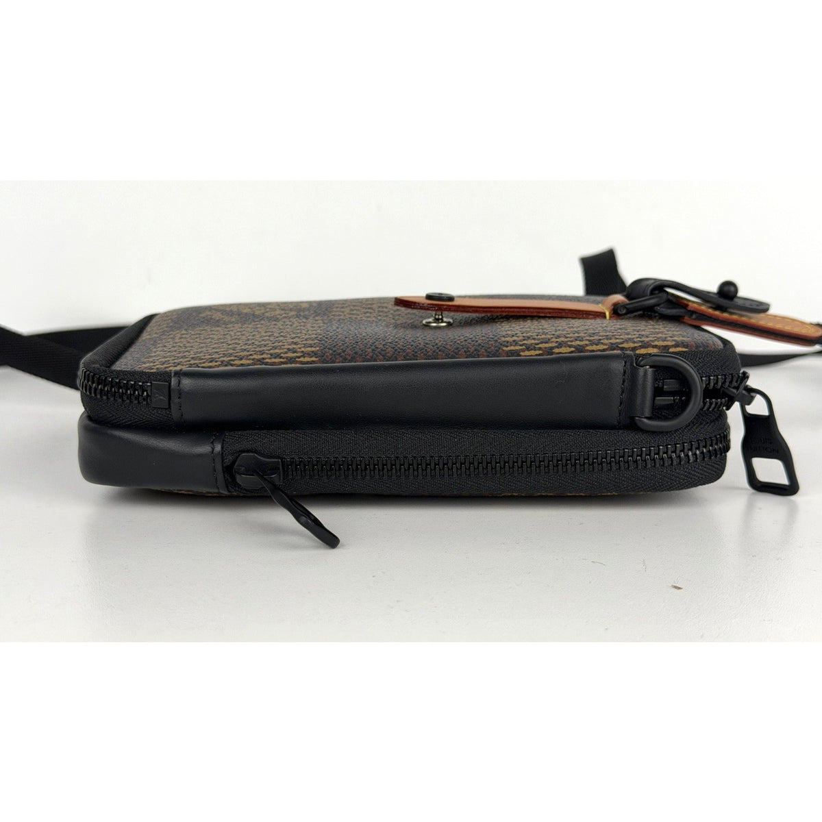 Louis Vuitton x Nigo Turtle Crossbody Bag in Damier Ebene Coated Canvas NFC S-08
