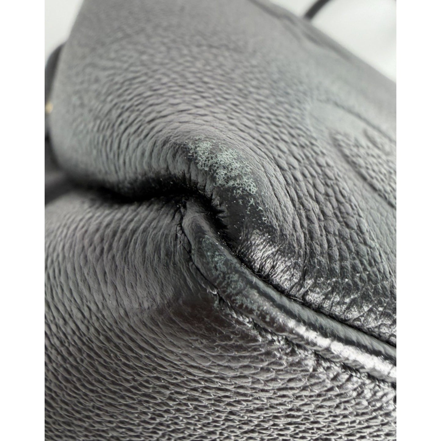 Louis Vuitton Grand Palais Shoulder Bag Black Monogram Empreinte Leather NFC F1