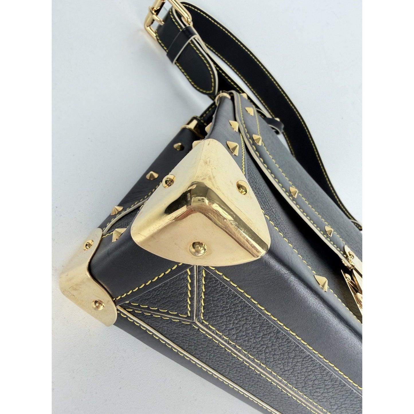 Louis Vuitton Le Talentueux Shoulder Bag Vintage Black Suhali Leather 2003 S13