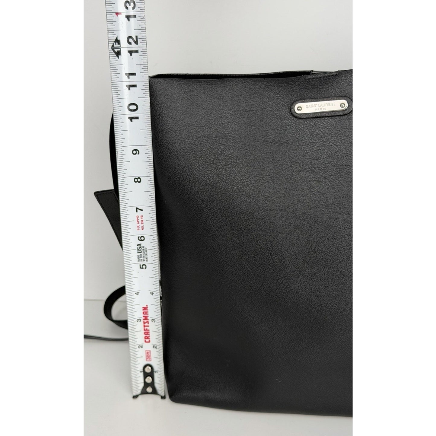 Saint Laurent Bold Crossbody Bag in Black Leather S10