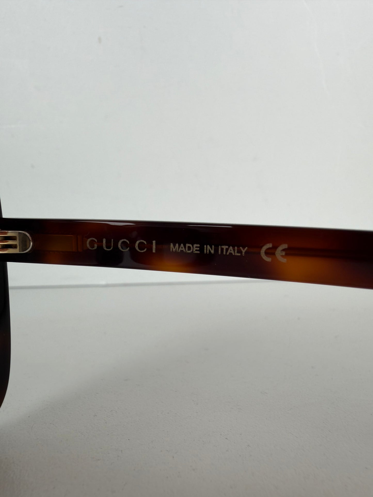 Gucci GG0148S Oversized Square Sunglasses in Tortoise Frame with Crystal Accents YK-3