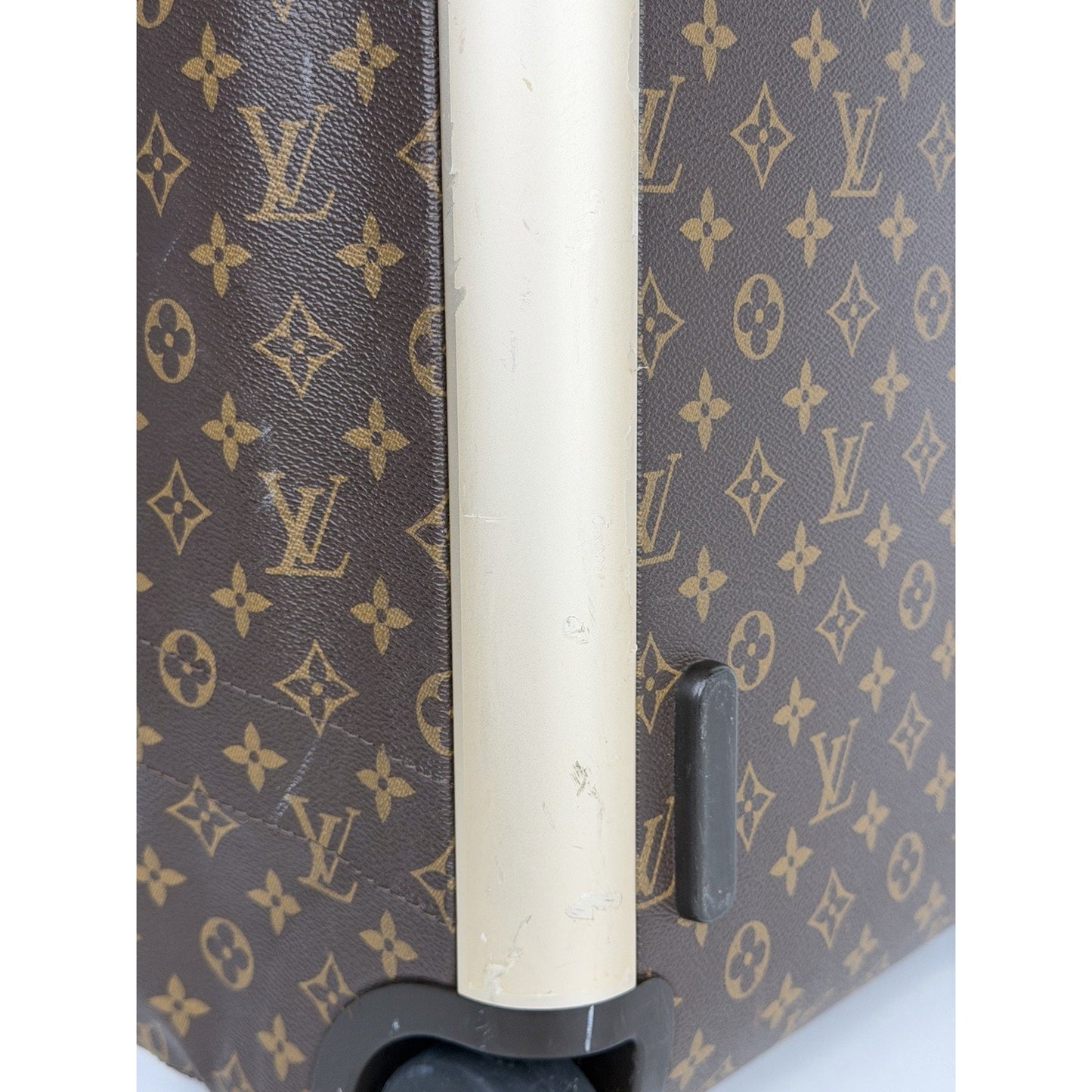 Louis Vuitton Horizon Soft 55 Rolling Duffle Bag in Brown Monogram Canvas 2019
