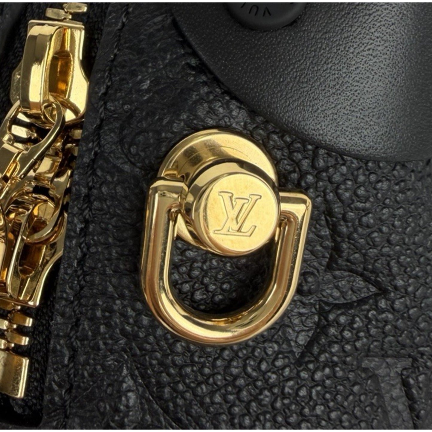 Louis Vuitton Petite Malle Souple Bag Black Embossed Monogram Empreinte 2020 D-7