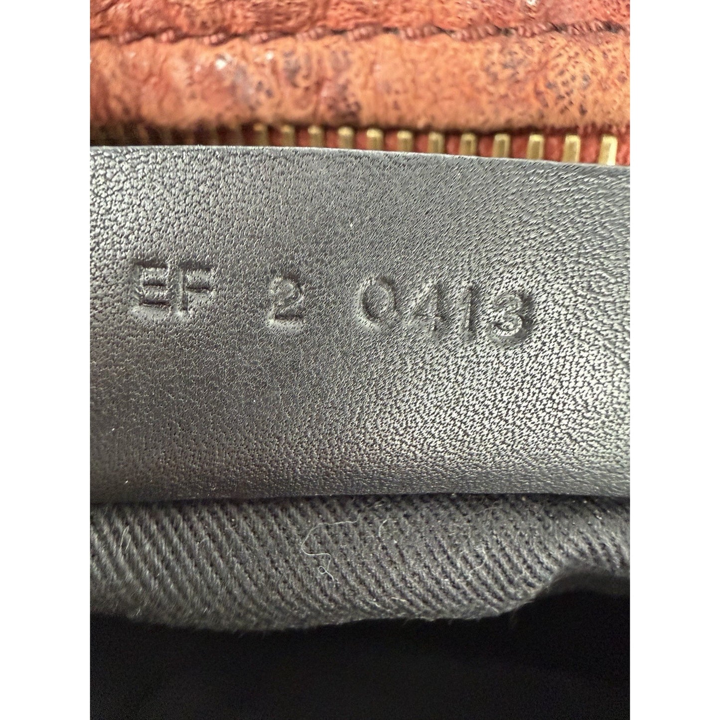 Givenchy Pandora Shoulder Bag Medium in Brick Wrinkled Sheepskin Leather S-08