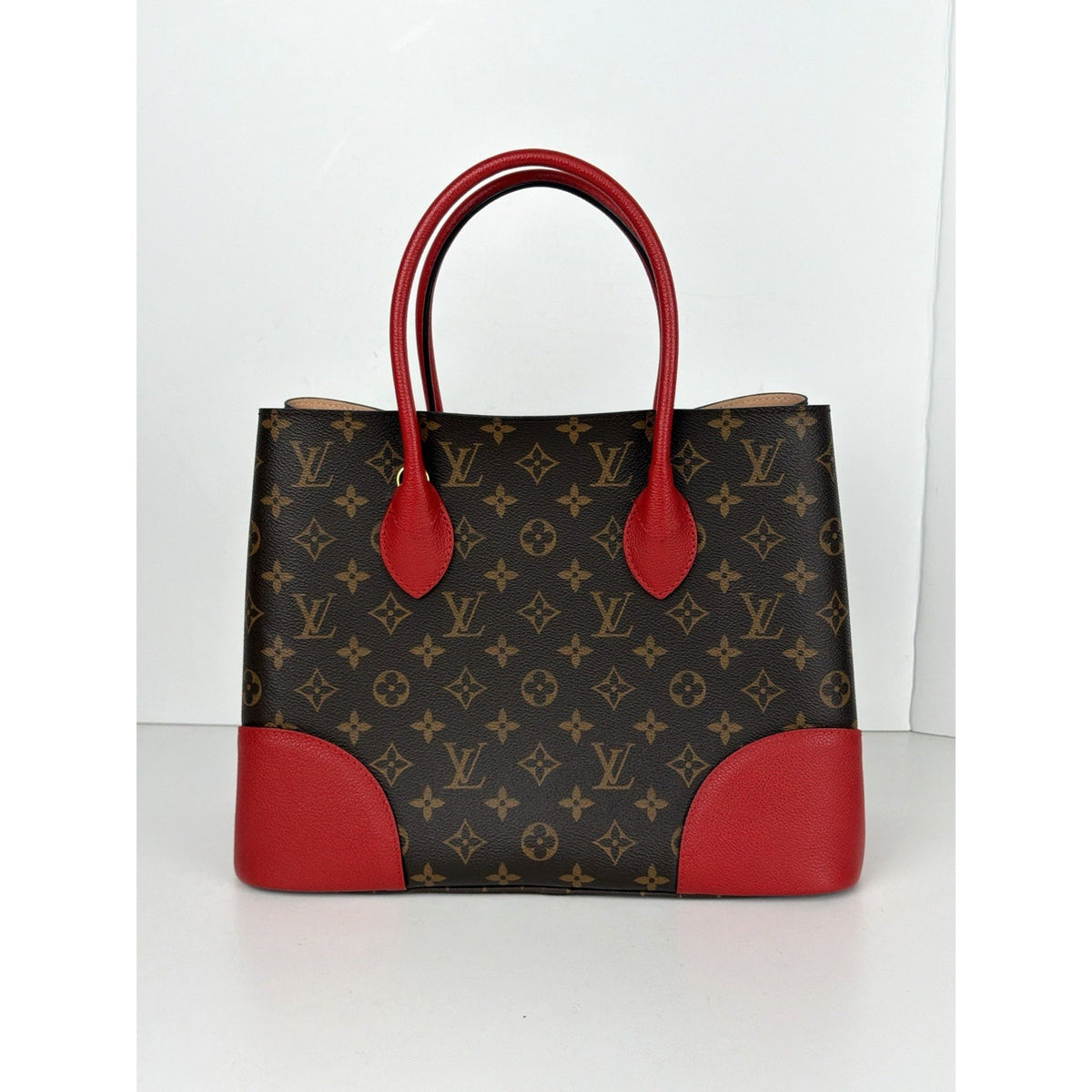 Louis Vuitton Flandrin Tote Bag in Brown LV Monogram Coated Canvas 2017 S-02