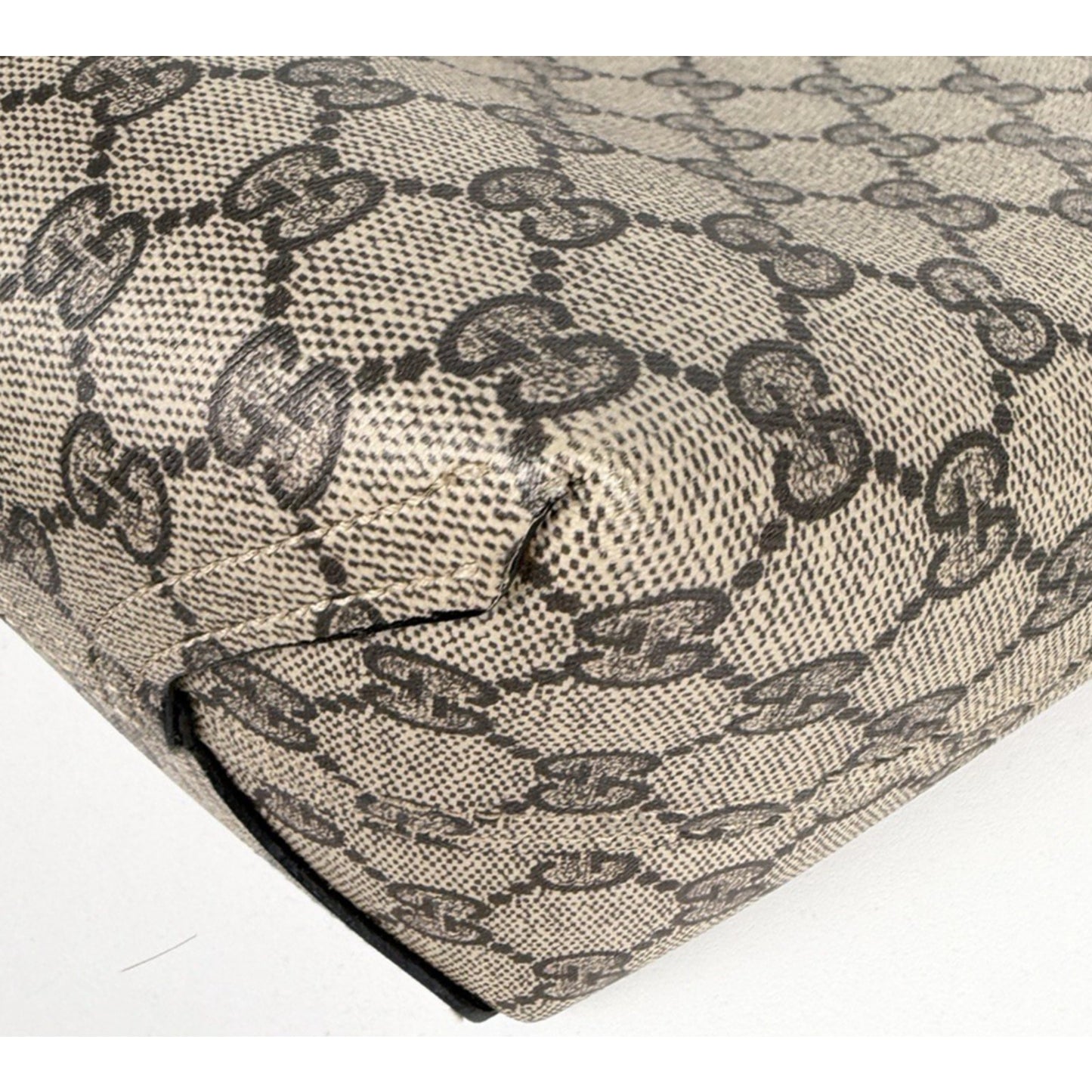 Gucci GG Monogram Coated Canvas Reversible Tote Black S