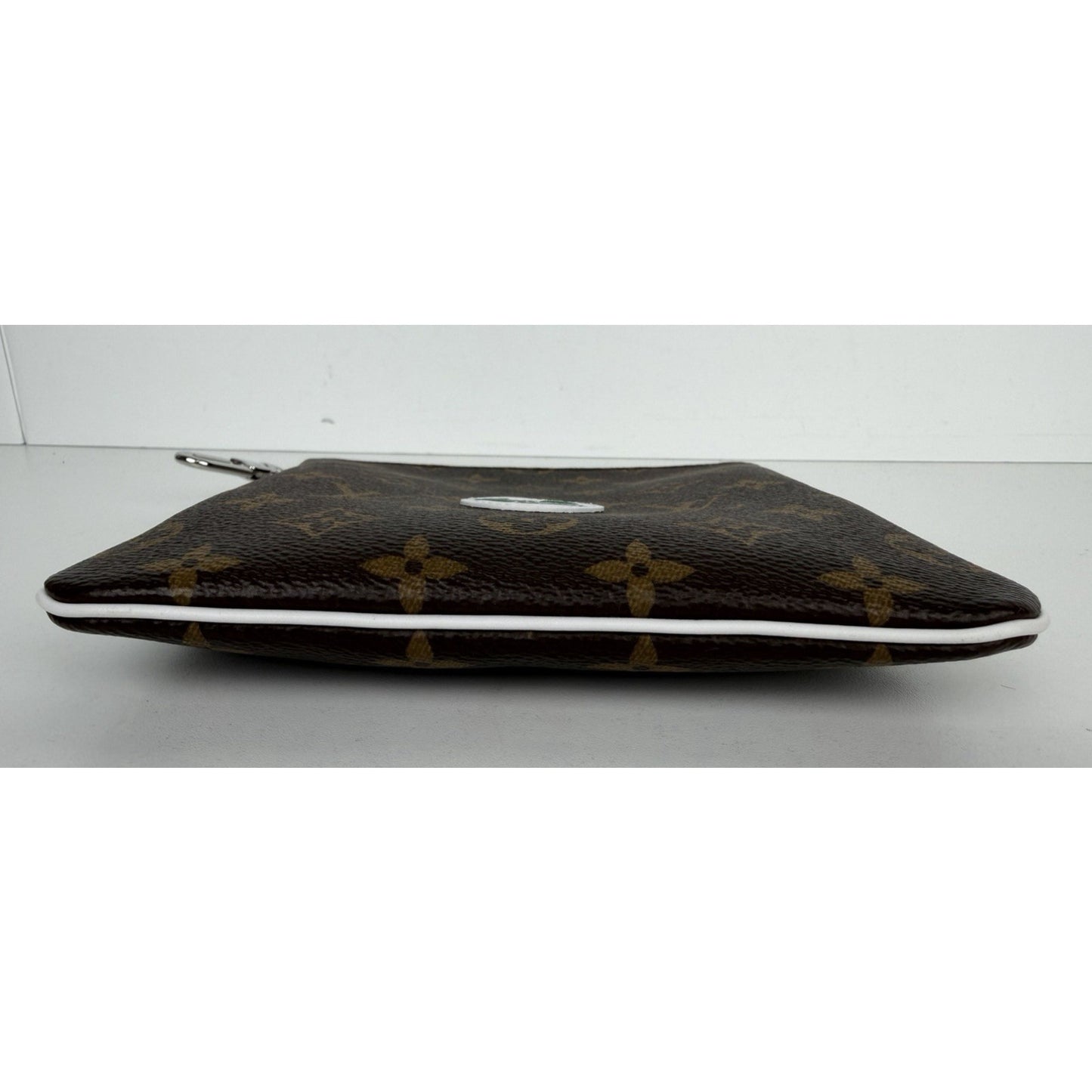 Louis Vuitton Golf Accessories Pouch Clutch in Brown Monogram Coated Canvas S15