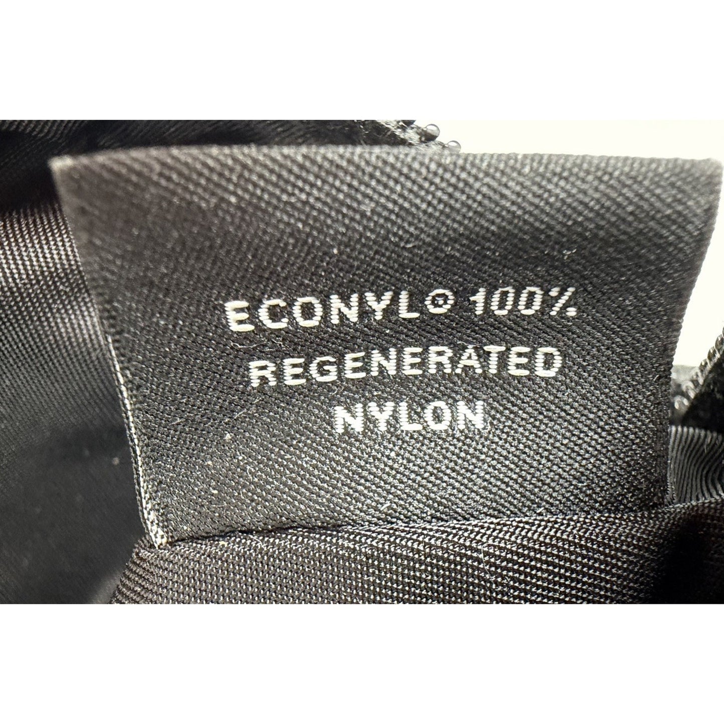 Prada Tessuto Nylon Belt Bag in Black with a Front Zippered Pocket S07