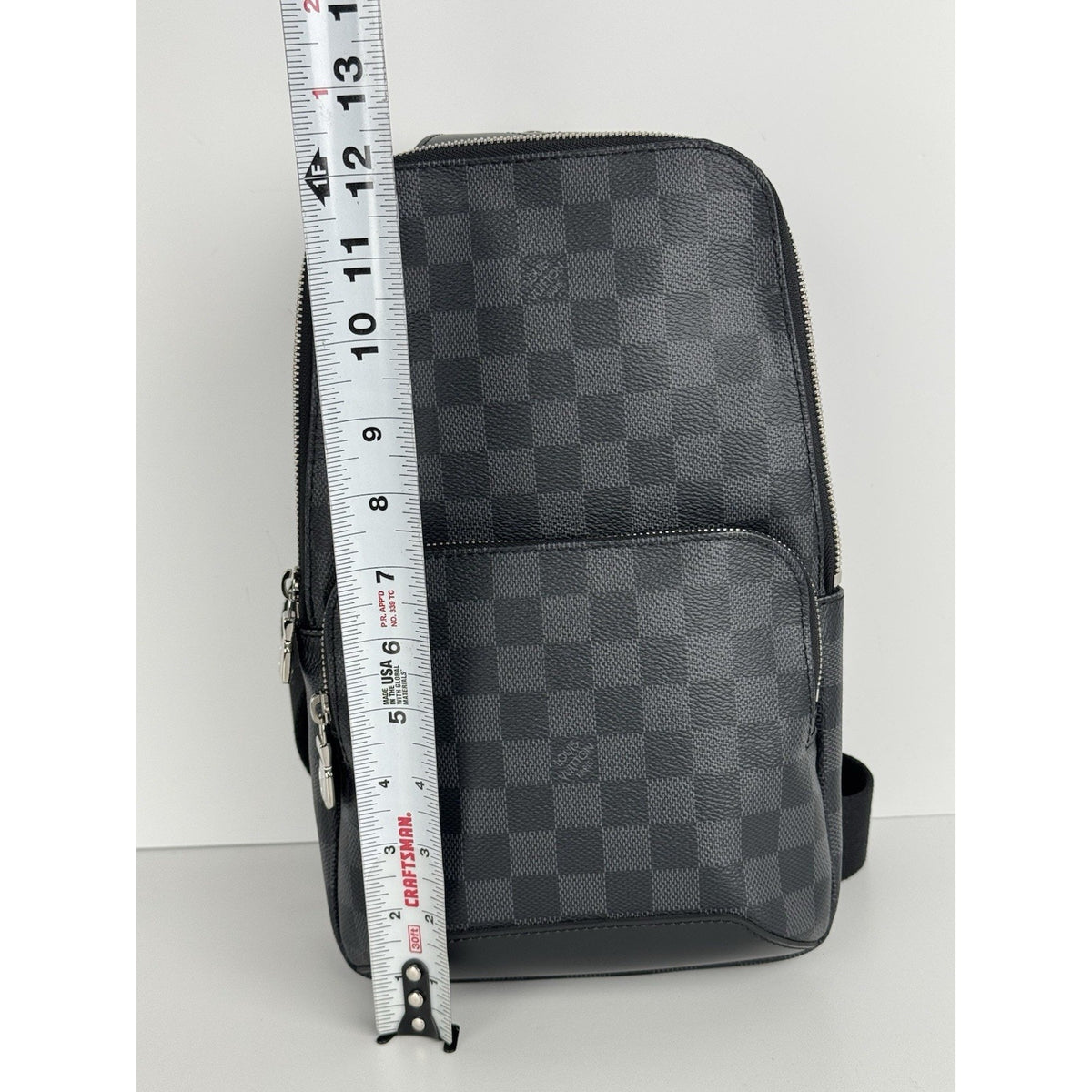 Louis Vuitton Avenue Sling Bag Damier Graphite Canvas D-2