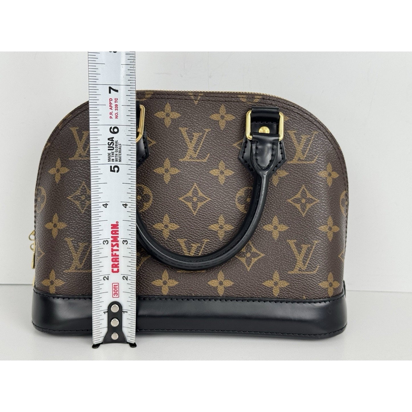 Louis Vuitton Monogram My LV World Tour Alma BB R-1