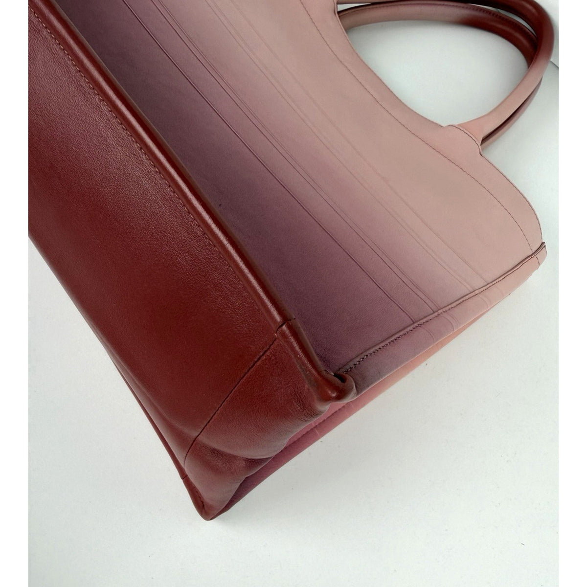 Christian Dior Book Tote Medium Shoulder Bag in Gradient Pink Leather 2021 E-3