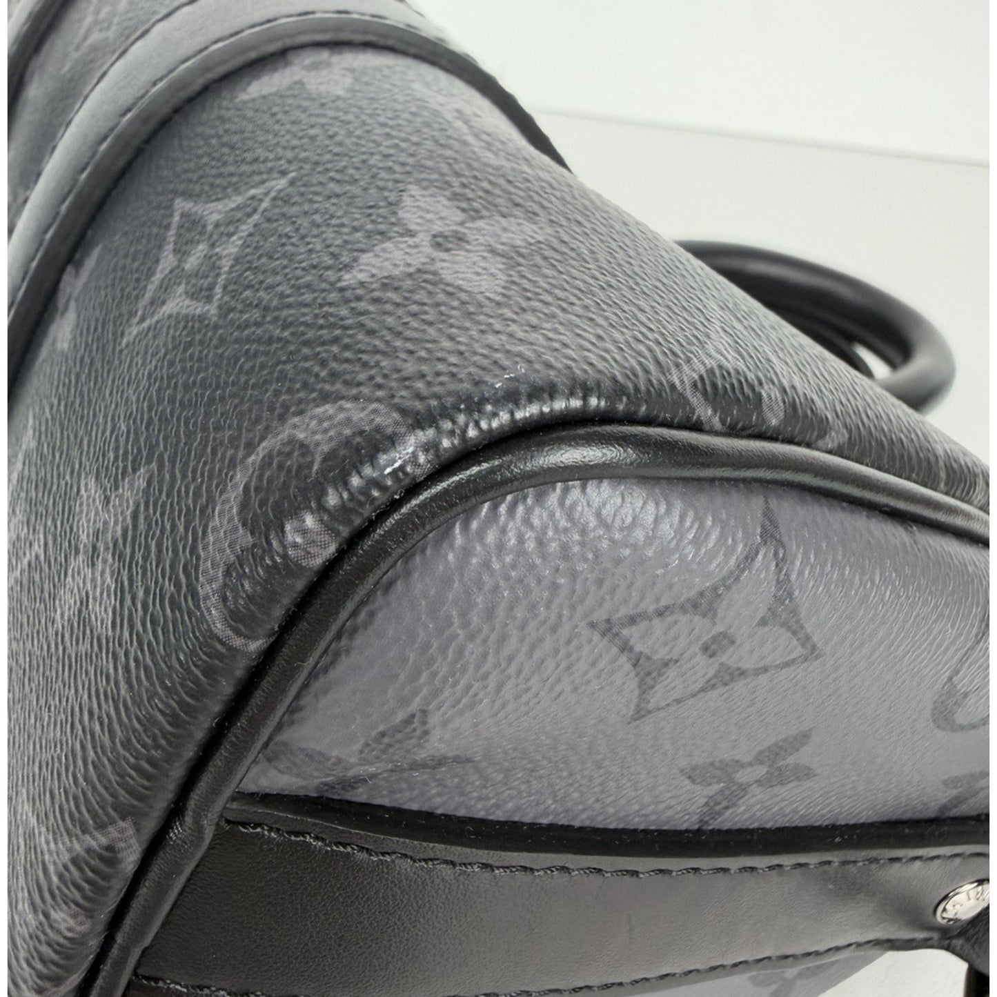 Louis Vuitton Keepall Bandouliere 25 in Monogram Eclipse Coated Canvas NFC U1