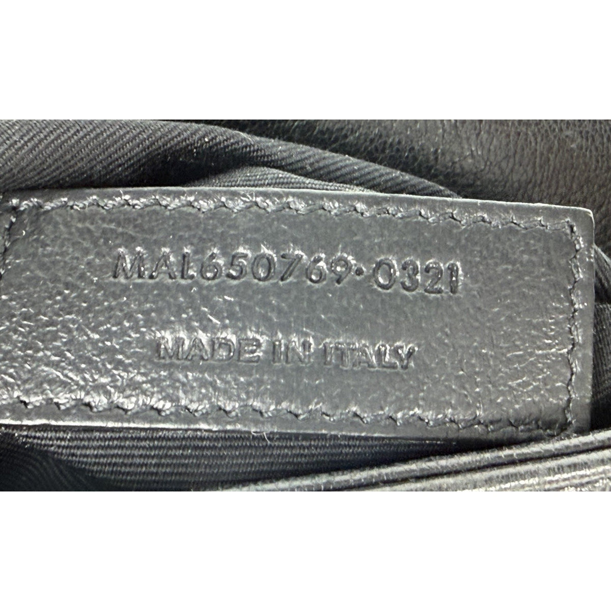 Yves Saint Laurent Becky Medium Shoulder Bag in Black Quilted Leather S-13