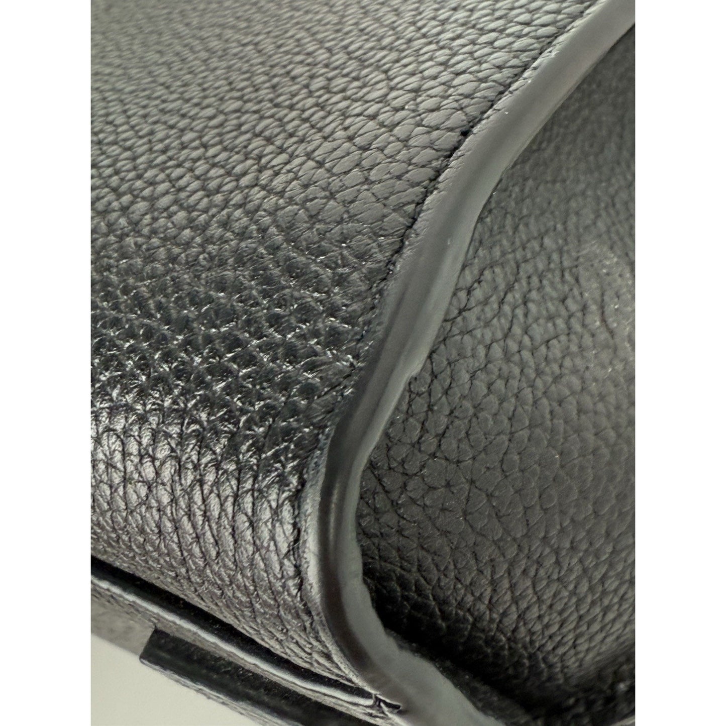 Saint Laurent Black Leather Sac De Jour Mini