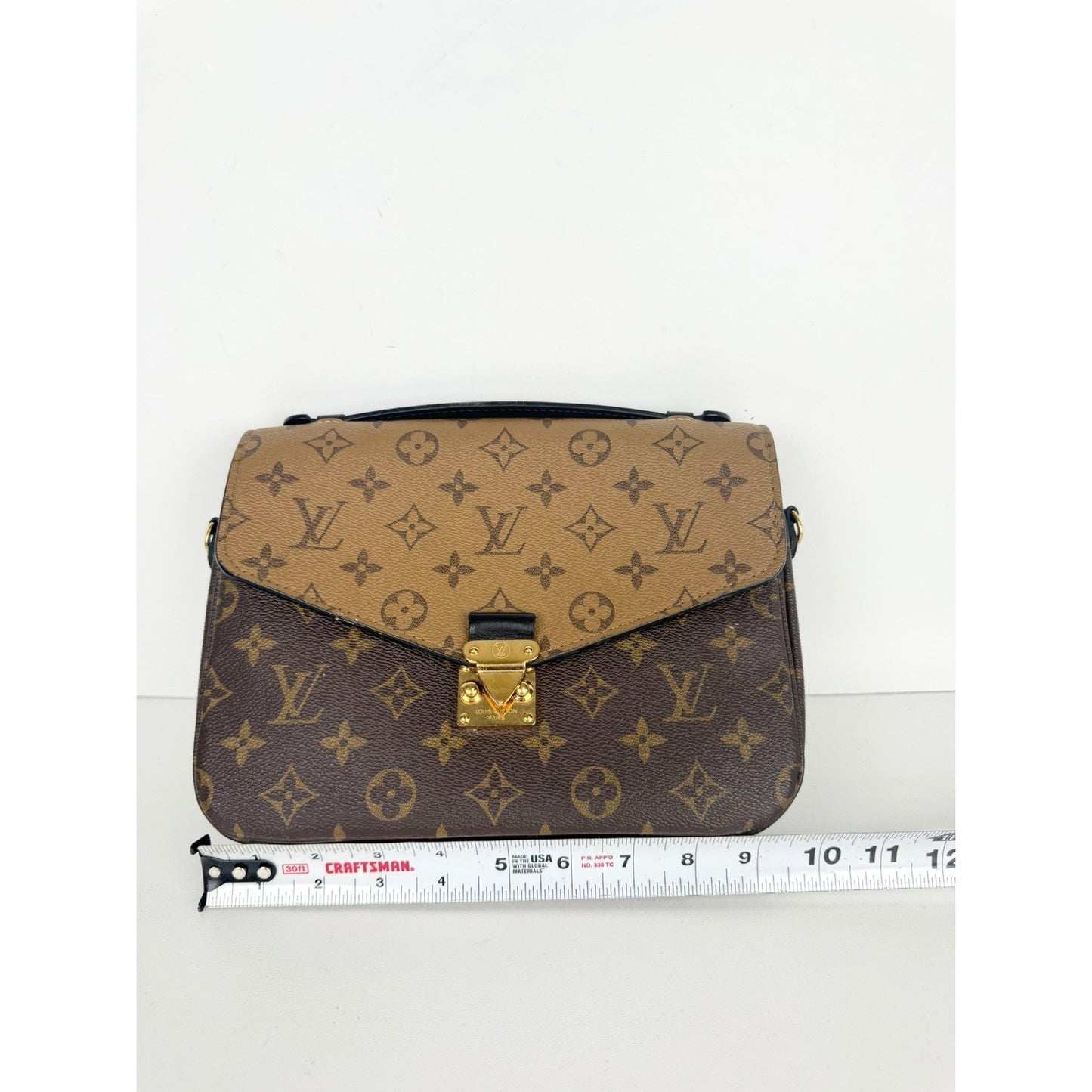 Louis Vuitton Pochette Metis MM Shoulder Bag Reverse Monogram Canvas 2020 C-1