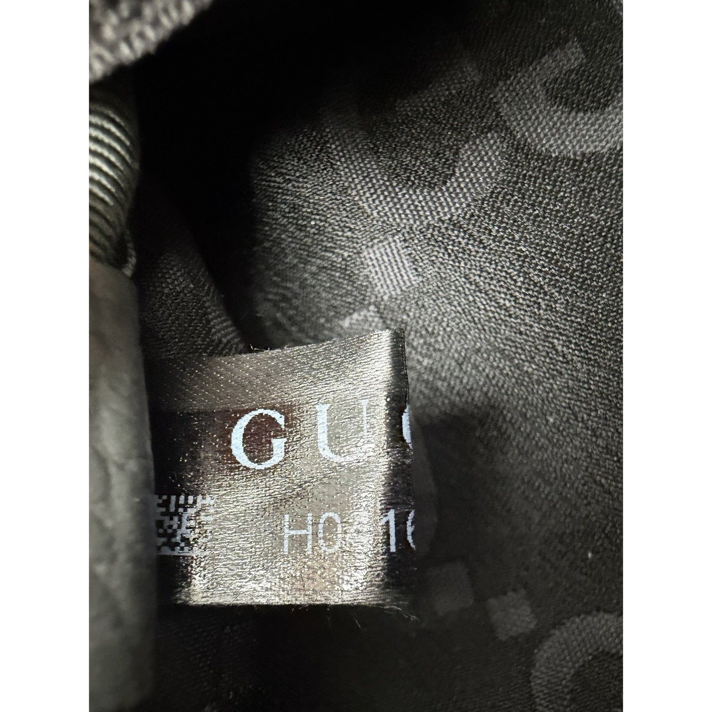 Gucci Belt Bag in Grey Ripstop GG Nylon and Leather for Men S17