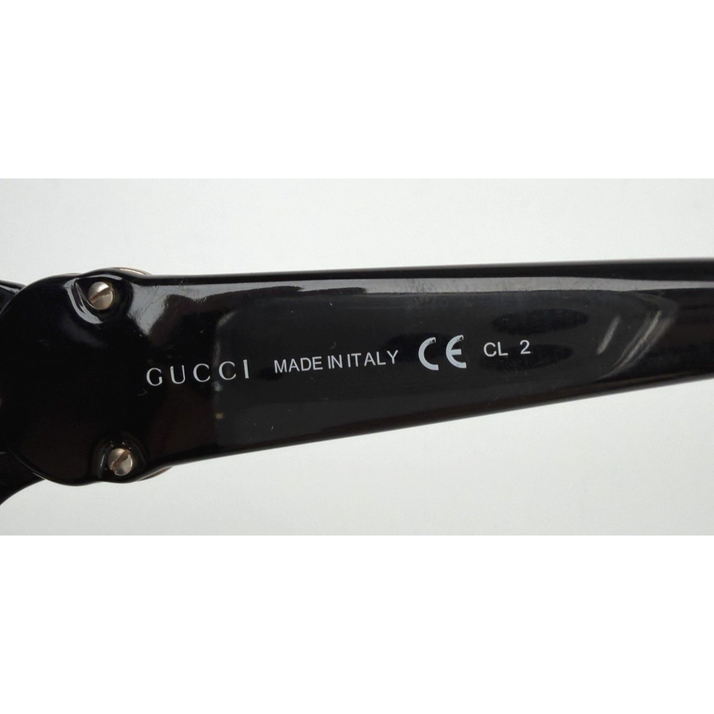 Gucci GG 3163/S Square Sunglasses in Black Glossy Acetate and Gradient Lenses