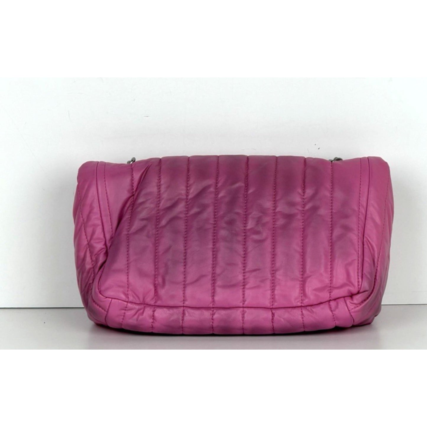 Balenciaga Monaco Small Bag in Pink Quilted leather Silver HW D-1
