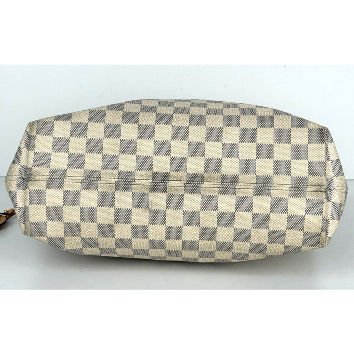 Louis Vuitton Graceful PM Tote Shoulder Bag in Damier Azur Coated Canvas 2018 S