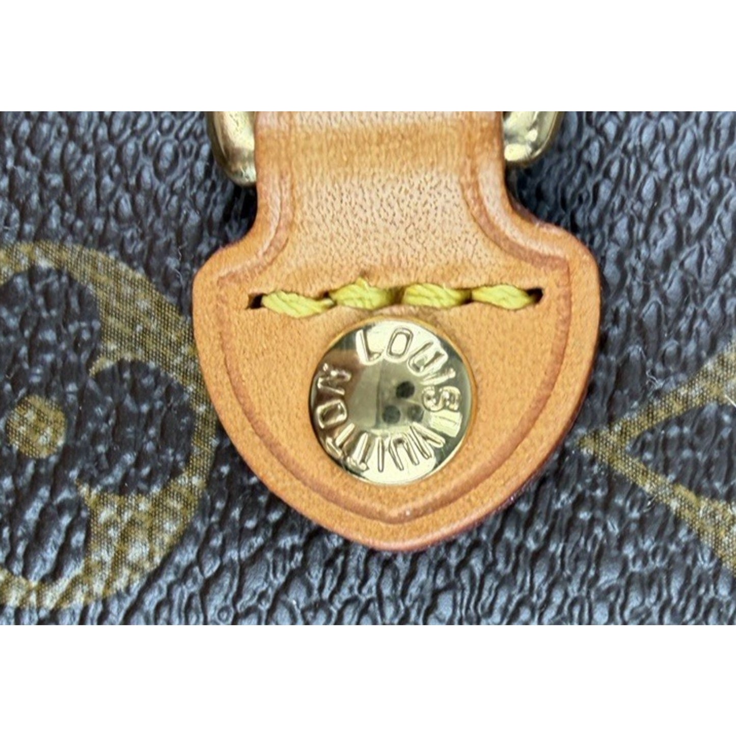 Louis Vuitton Monogram Neverfull MM Tote Bag in Brown Coated Canvas 2010 S-10