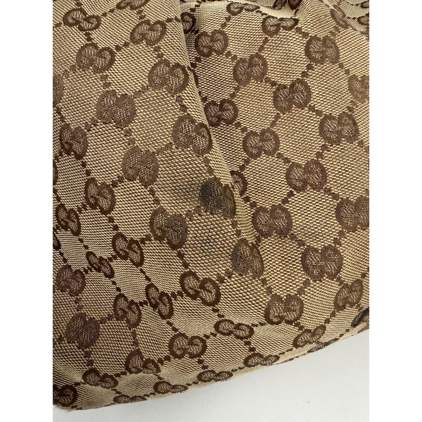 Gucci Sukey Tote Bag Large GG Beige Monogram Canvas and Leather S