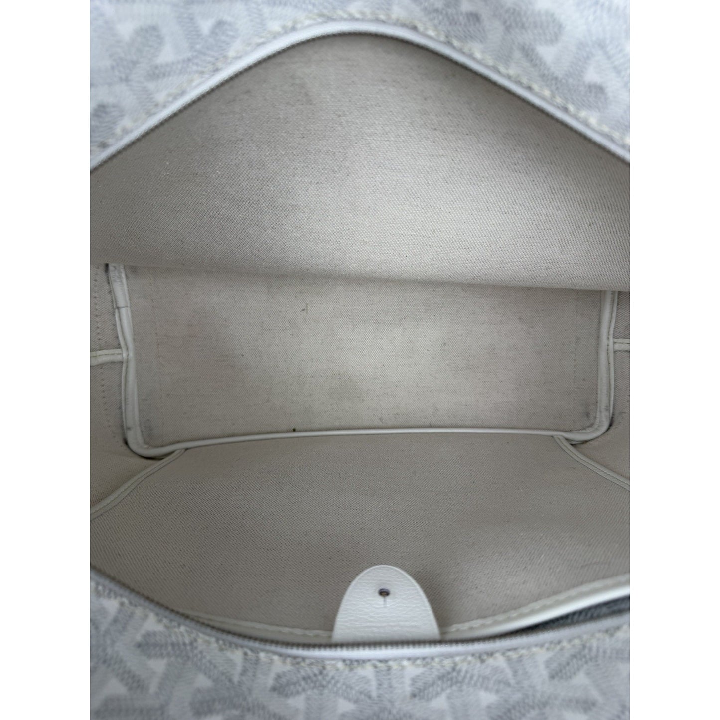 Goyard Goyardine Artois PM White Gore Bag S06